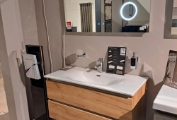 Thebalux meubel 100 cm met spiegel met verwarming en vergrootglas